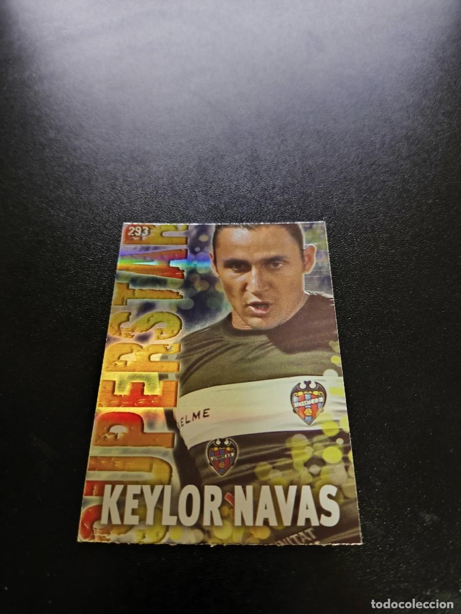 Cartes &agrave; collectionner de Football: 293 KEYLOR NAVAS SUPERSTAR RAYAS LEVANTE MUNDICROMO LIGA 2013 2014 13 14 NO PANINI ESTE MEGACRACKS