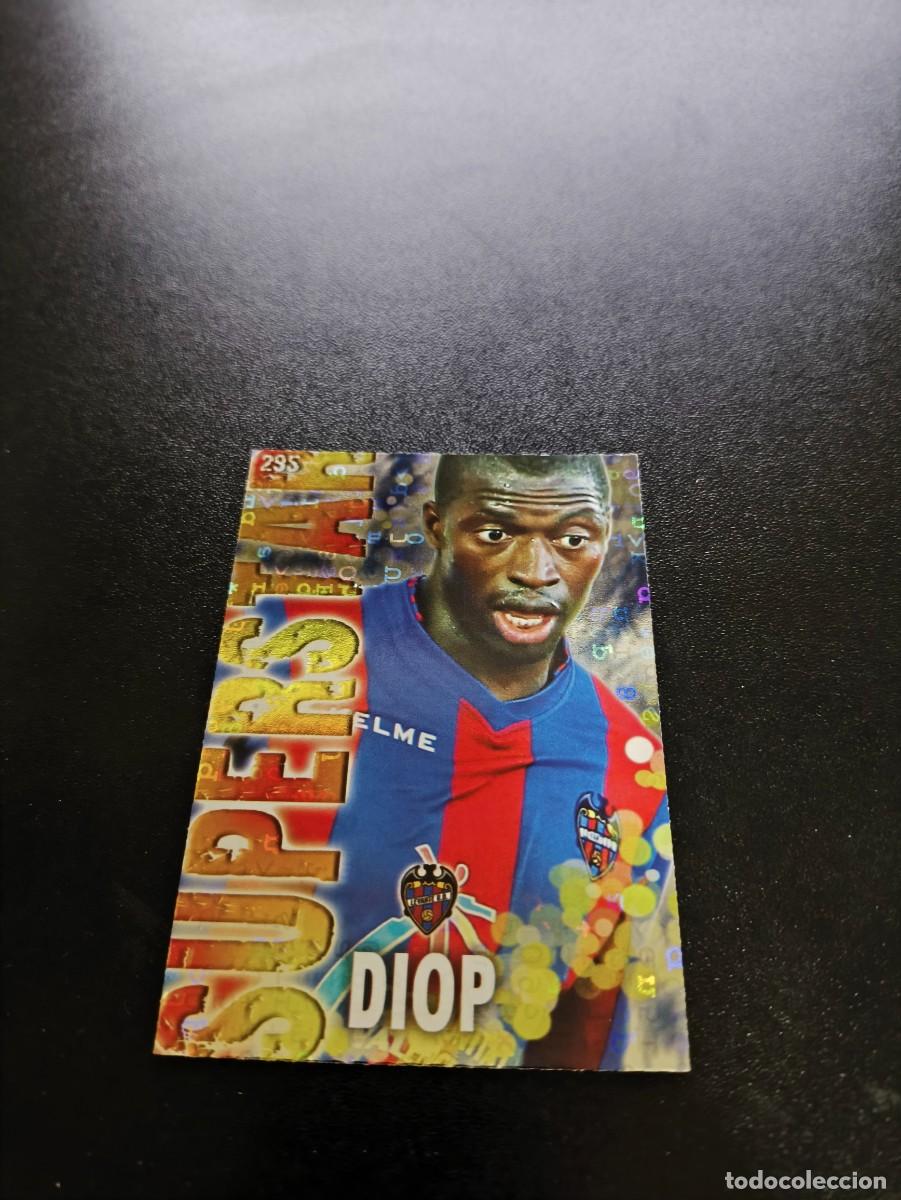 Fu&szlig;ball-Sticker: 295 DIOP SUPERSTAR FONDO LETRAS LEVANTE MUNDICROMO LIGA 2013 2014 13 14 NO PANINI ESTE MEGACRACKS