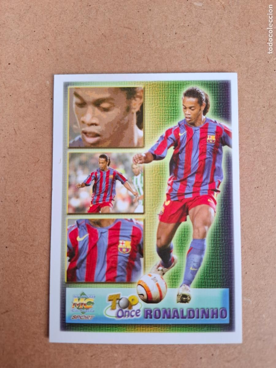 Cromos de Futebol: MUNDICROMO 2005 2006 05 06 - 1108 RONALDINHO - FC. BARCELONA