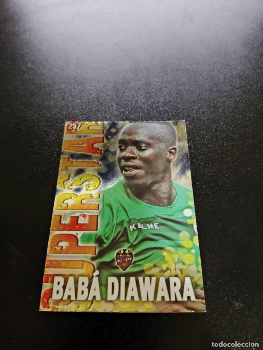 Cromos de Futebol: 297 BABA SUPERSTAR BRILLO LISO LEVANTE MUNDICROMO LIGA 2013 2014 13 14 NO PANINI ESTE MEGACRACKS