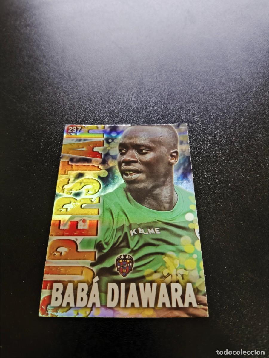 Cromos de F&uacute;tbol: 297 BABA SUPERSTAR FONDO RAYAS LEVANTE MUNDICROMO LIGA 2013 2014 13 14 NO PANINI ESTE MEGACRACKS