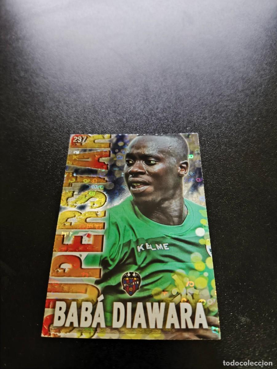 Cromos de F&uacute;tbol: 297 BABA SUPERSTAR FONDO LETRAS LEVANTE MUNDICROMO LIGA 2013 2014 13 14 NO PANINI ESTE MEGACRACKS