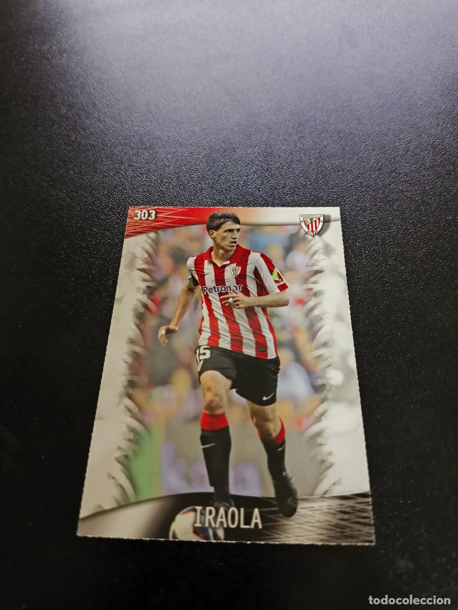 Cromos de F&uacute;tbol: 303 Iraola ATHLETIC DE BILBAO MUNDICROMO LIGA 2013 2014 13 14 NO PANINI ESTE MEGACRACKS