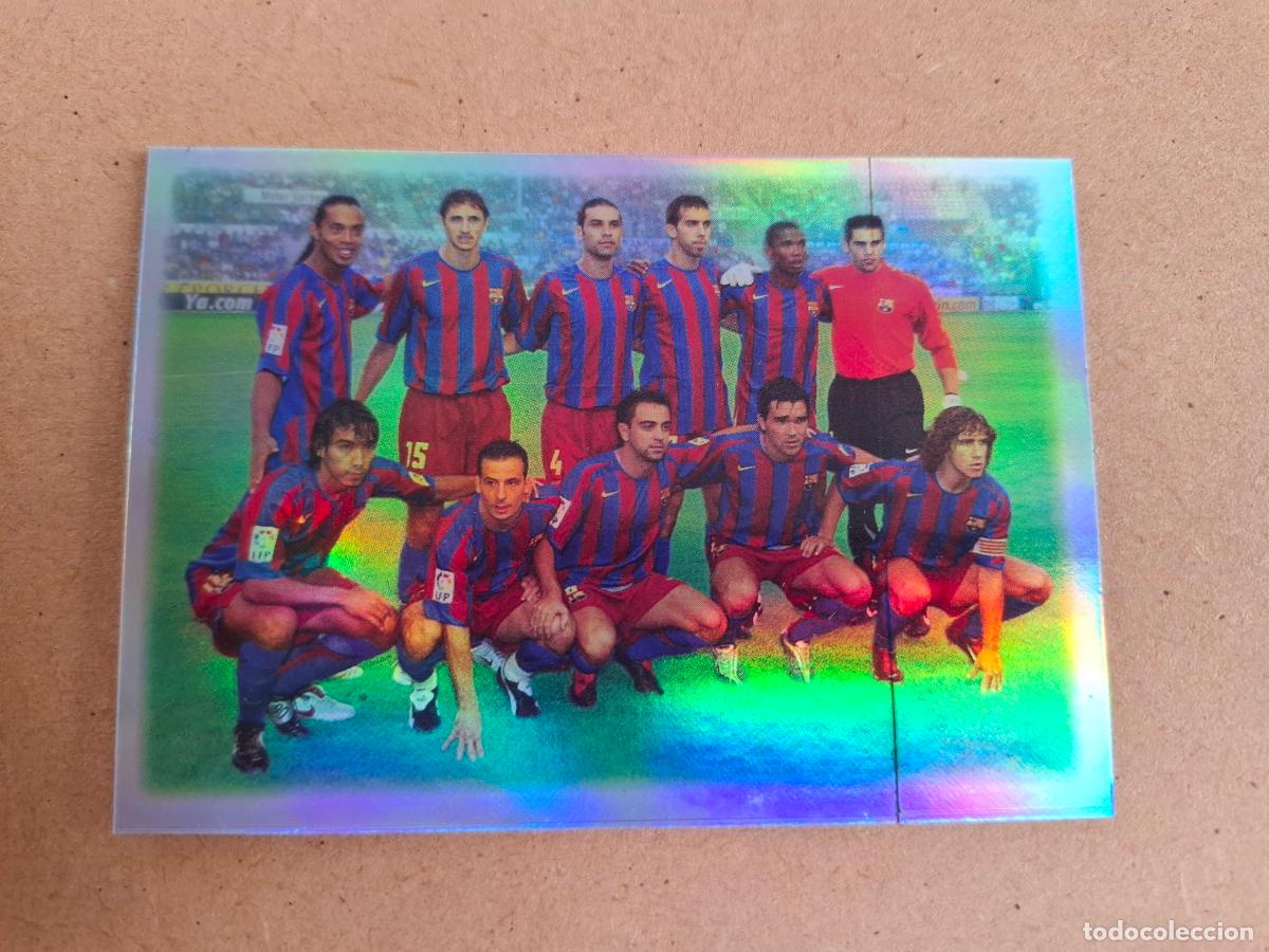 Cromos de F&uacute;tbol: MUNDICROMO 2005 2006 05 06 - 550 ALINEACI&Oacute;N FC. BARCELONA