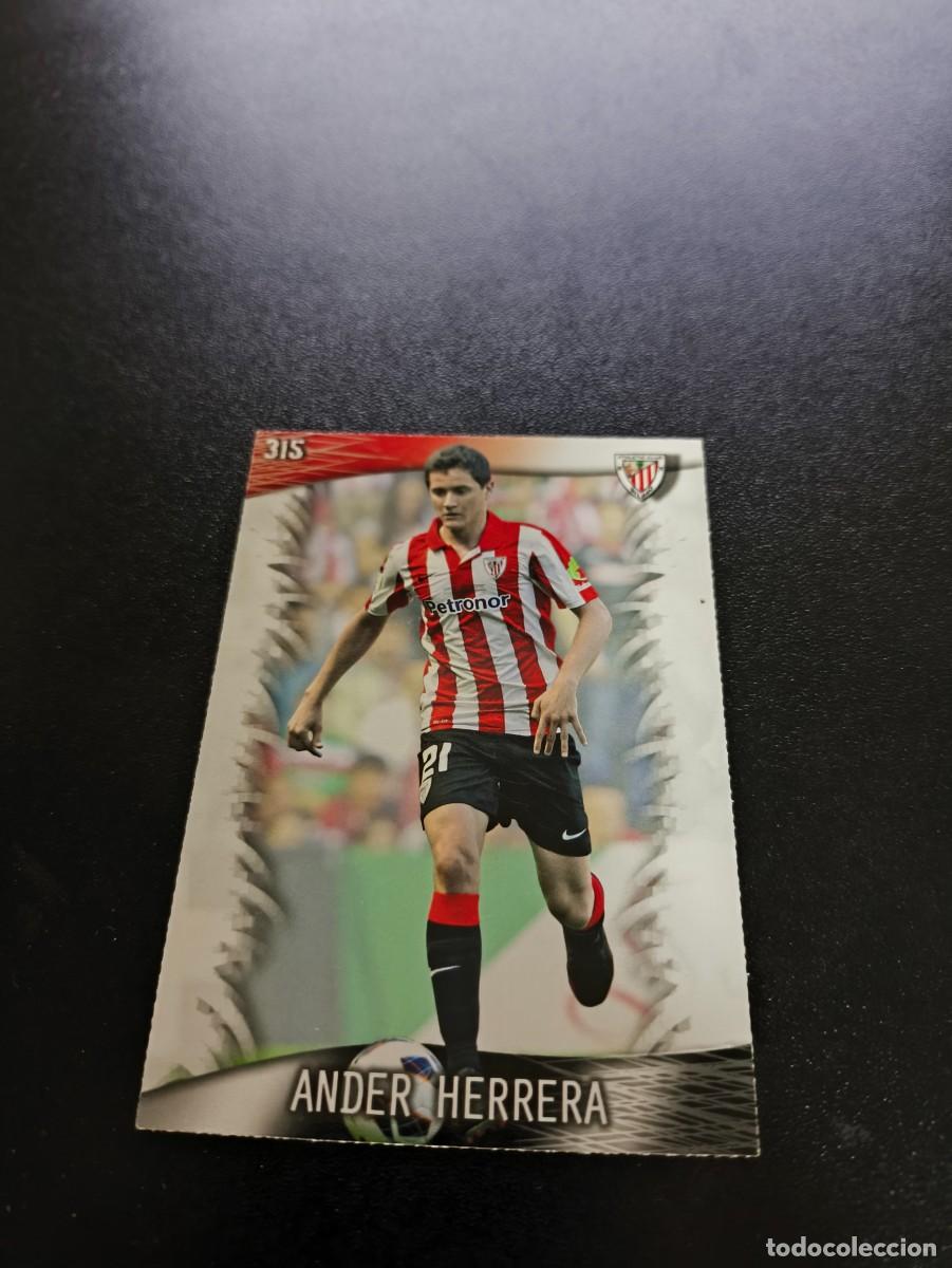 Cromos de F&uacute;tbol: 315 Ander Herrera ATHLETIC DE BILBAO MUNDICROMO LIGA 2013 2014 13 14 NO PANINI ESTE MEGACRACKS