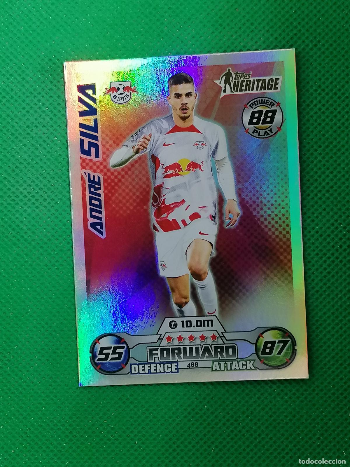 Cromos de F&uacute;tbol: 488 ANDRE SILVA LEIPZIG HERITAGE ⚽ TOPPS MATCH ATTAX CHAMPIONS 2022 2023 22 23 ⚽