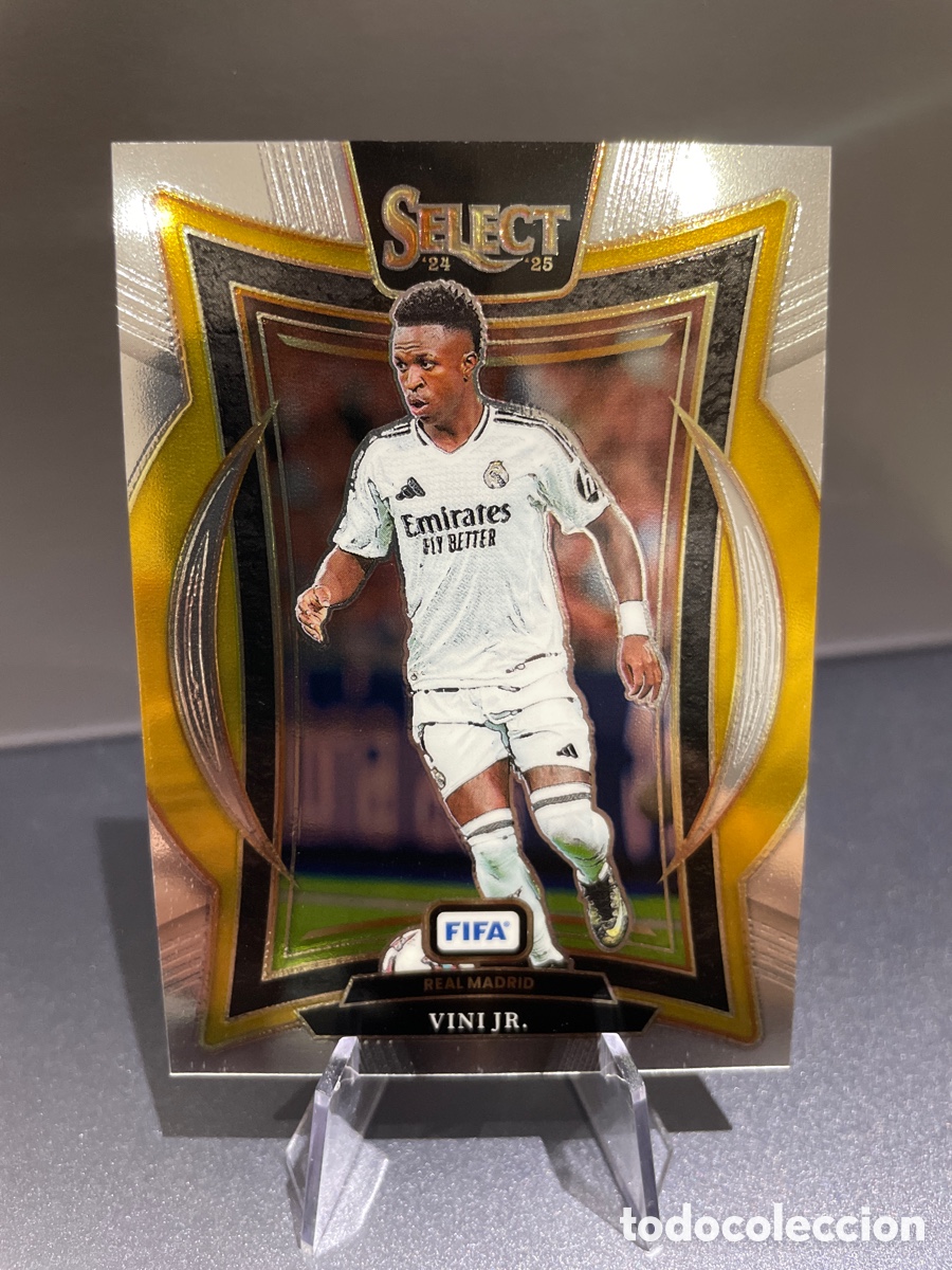 Cromos de F&uacute;tbol: Vini JR 4 Vinicius Terrace Panini Select 2023-24 Real Madrid