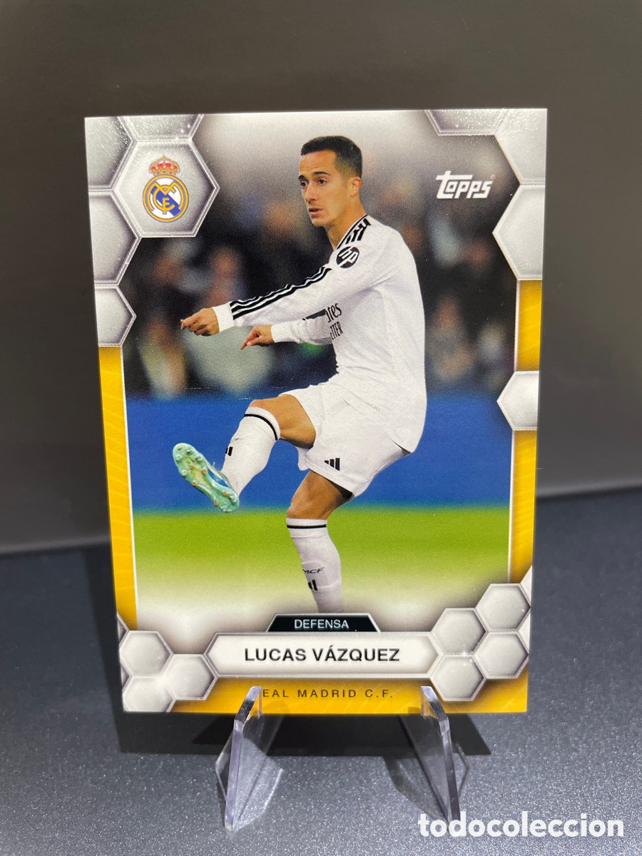 Cromos de F&uacute;tbol: Lucas Vazquez 2 Topps Fan Set Real Madrid 2024-25