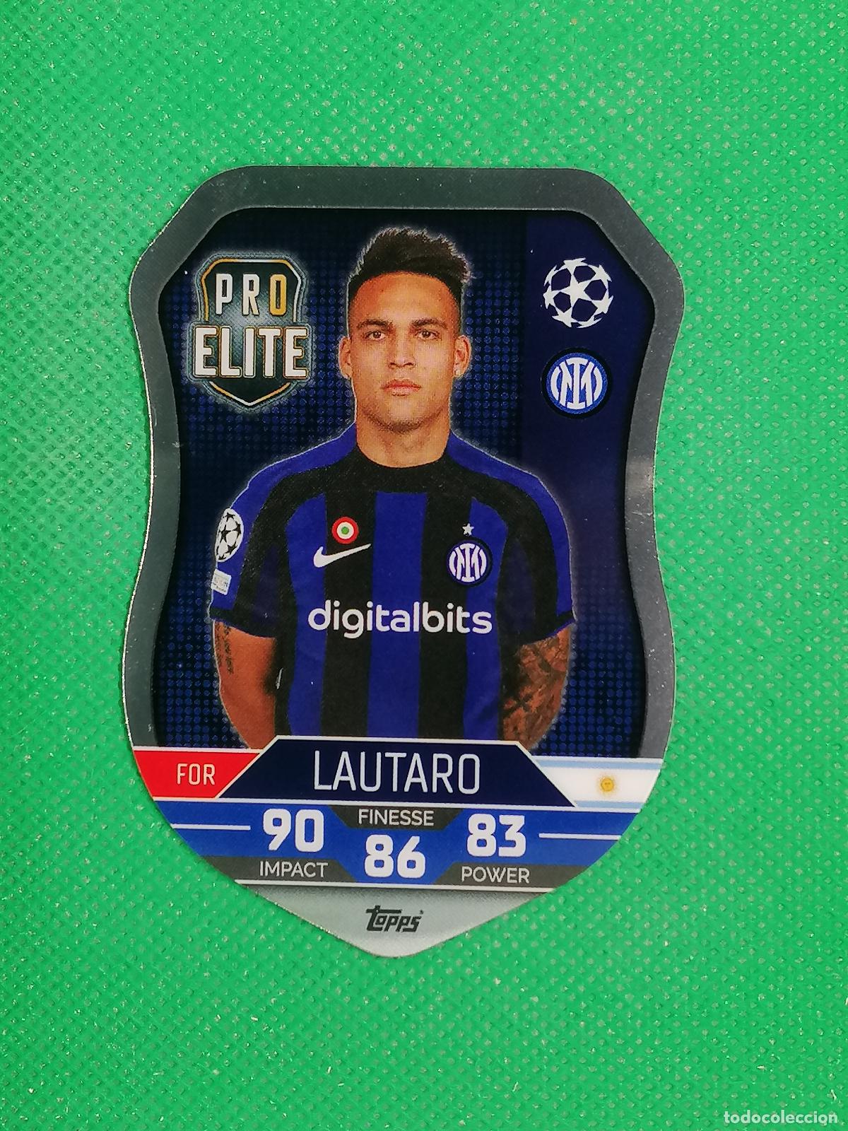 Cromos de F&uacute;tbol: SH18 SH18 LAUTARO INTER MILAN PRO ELITE SHIELD ⚽TOPPS MATCH ATTAX CHAMPIONS 2022 2023 22 23 ⚽