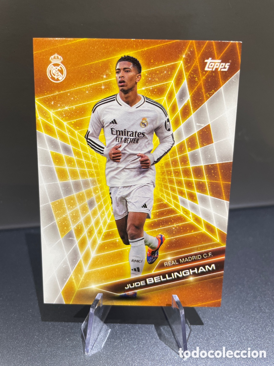 Cartes &agrave; collectionner de Football: Bellingham GF-2 Golden Future Topps Fan Set Real Madrid 2024-25