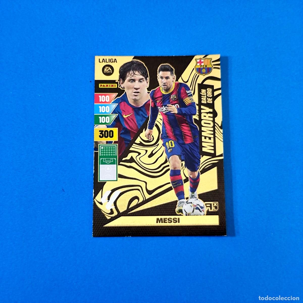 Football Stickers: Adrenalyn 2023 2024 / 23 24 Messi Memory Bal&oacute;n de Oro Barcelona