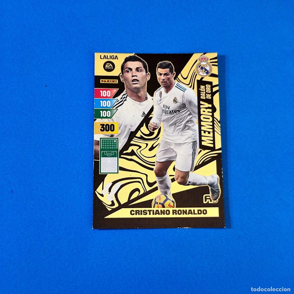 Football Stickers: Adrenalyn 2023 2024 / 23 24 Memory Bal&oacute;n de Oro Cristiano Ronaldo Real Madrid
