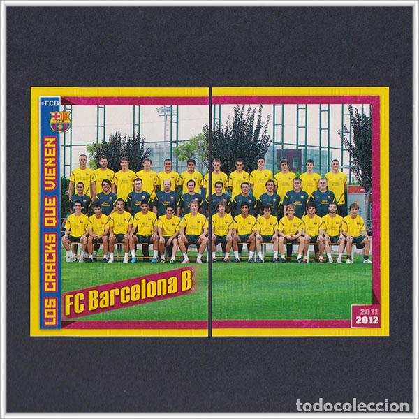 Cromos de F&uacute;tbol: COLECCI&Oacute;N OFICIAL BARCELONA 2011 2012 11 12 PANINI PLANTILLA BARCELONA B 183 184 ALBUM LIGA BAR&Ccedil;A