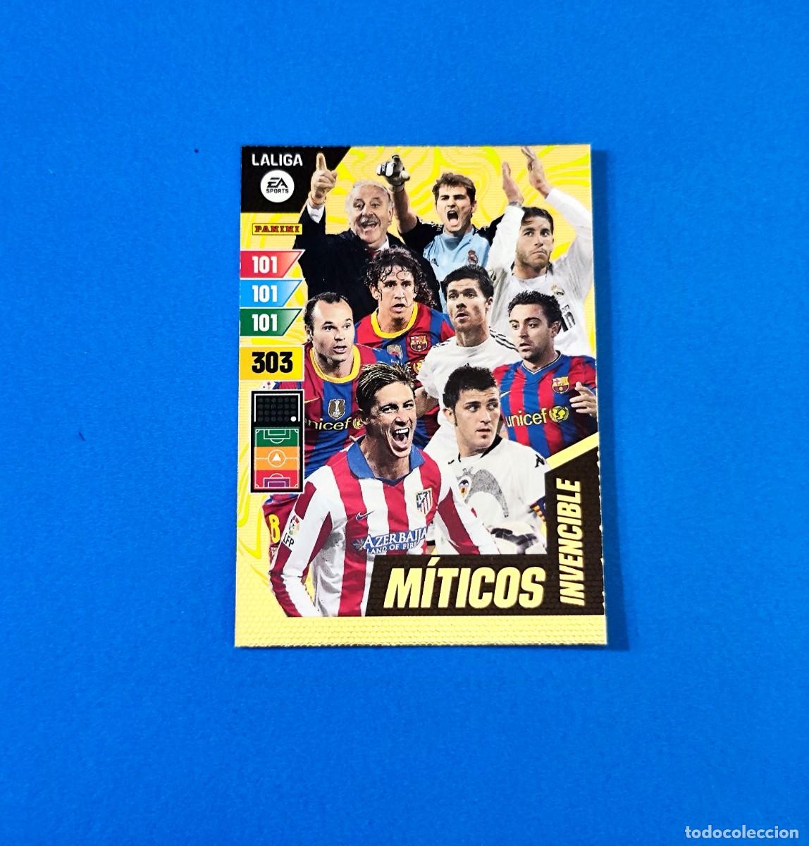 Cromos de F&uacute;tbol: Adrenalyn 2023 2024 / 23 24 M&iacute;ticos Invencible Memory