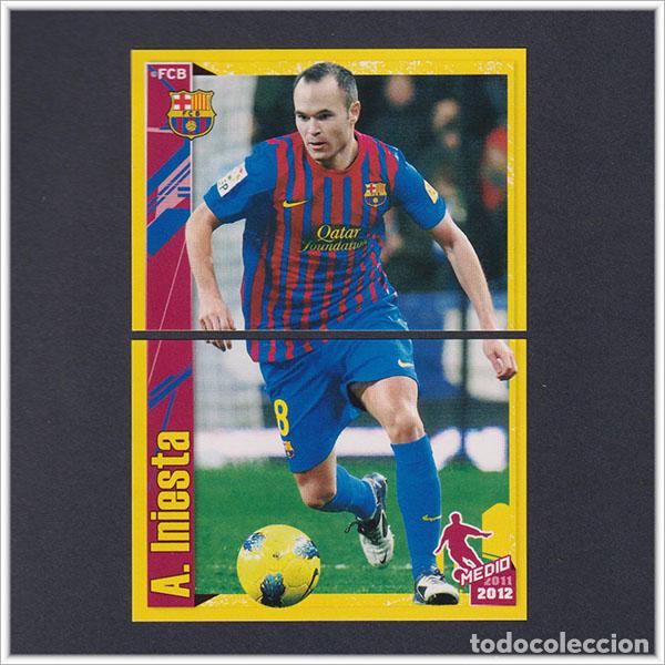 Cromos de F&uacute;tbol: COLECCI&Oacute;N OFICIAL BARCELONA 2011 2012 11 12 PANINI INIESTA 124 125 ALBUM LIGA BAR&Ccedil;A F&Uacute;TBOL