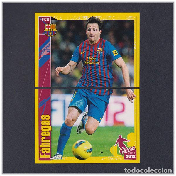 Cromos de F&uacute;tbol: COLECCI&Oacute;N OFICIAL BARCELONA 2011 2012 11 12 PANINI CESC FABREGAS 93 94 ALBUM LIGA BAR&Ccedil;A F&Uacute;TBOL