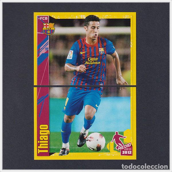 Cromos de F&uacute;tbol: COLECCI&Oacute;N OFICIAL BARCELONA 2011 2012 11 12 PANINI THIAGO 87 88 ALBUM LIGA BAR&Ccedil;A F&Uacute;TBOL