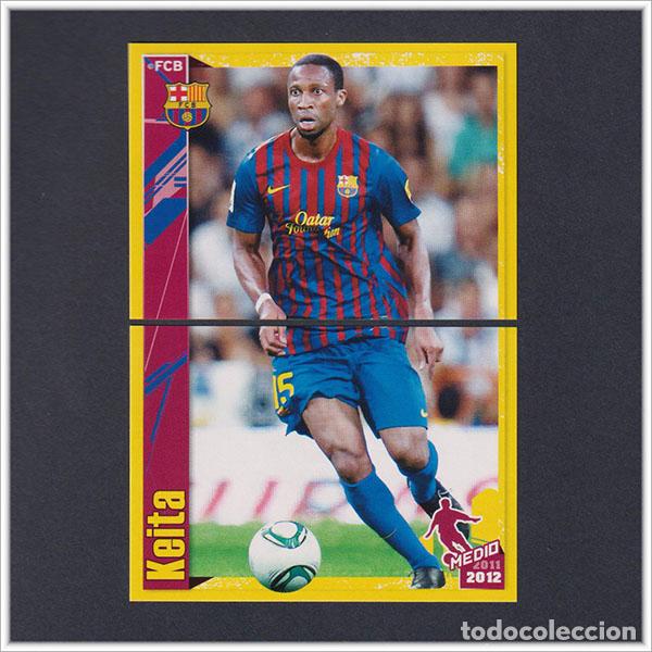 Cromos de F&uacute;tbol: COLECCI&Oacute;N OFICIAL BARCELONA 2011 2012 11 12 PANINI KEITA 81 82 ALBUM LIGA BAR&Ccedil;A F&Uacute;TBOL
