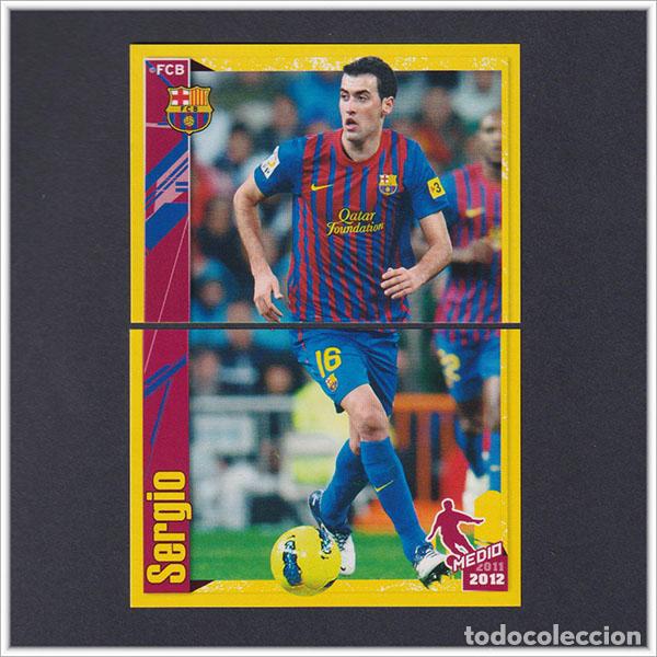 Cromos de F&uacute;tbol: COLECCI&Oacute;N OFICIAL BARCELONA 2011 2012 11 12 PANINI SERGIO BUSQUETS 75 76 ALBUM LIGA BAR&Ccedil;A F&Uacute;TBOL