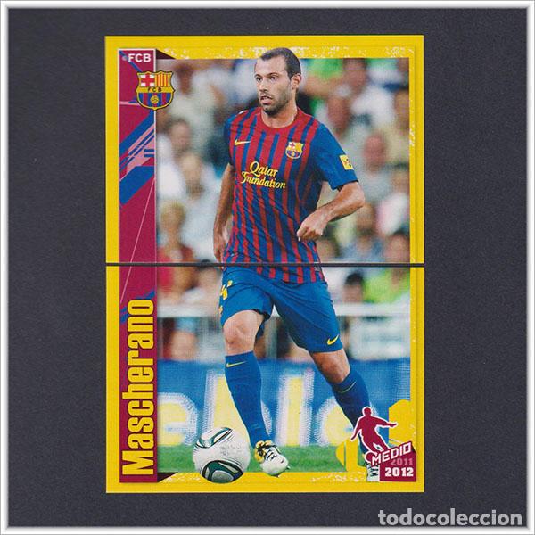Football Stickers: COLECCI&Oacute;N OFICIAL BARCELONA 2011 2012 11 12 PANINI MASCHERANO 69 70 ALBUM LIGA BAR&Ccedil;A F&Uacute;TBOL