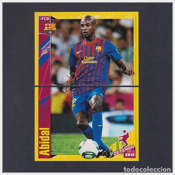 Football Stickers: COLECCI&Oacute;N OFICIAL BARCELONA 2011 2012 11 12 PANINI ABIDAL 57 58 ALBUM LIGA BAR&Ccedil;A F&Uacute;TBOL
