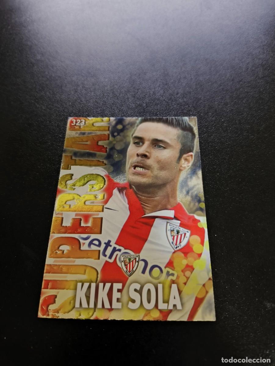 Football Stickers: 323 SOLA SUPERSTAR BRILLO LISO ATHLETIC DE BILBAO MUNDICROMO LIGA 2013 2014 13 14 NO PANINI ESTE