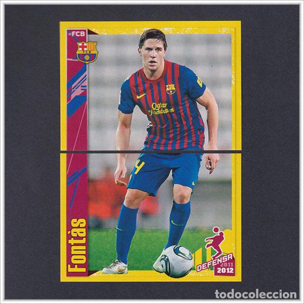 Cromos de F&uacute;tbol: COLECCI&Oacute;N OFICIAL BARCELONA 2011 2012 11 12 PANINI FONTAS 51 52 ALBUM LIGA BAR&Ccedil;A F&Uacute;TBOL