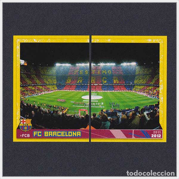 Figurine di Calcio: COLECCI&Oacute;N OFICIAL BARCELONA 2011 2012 11 12 PANINI ESTADIO CAMP NOU 2 3 ALBUM LIGA BAR&Ccedil;A F&Uacute;TBOL