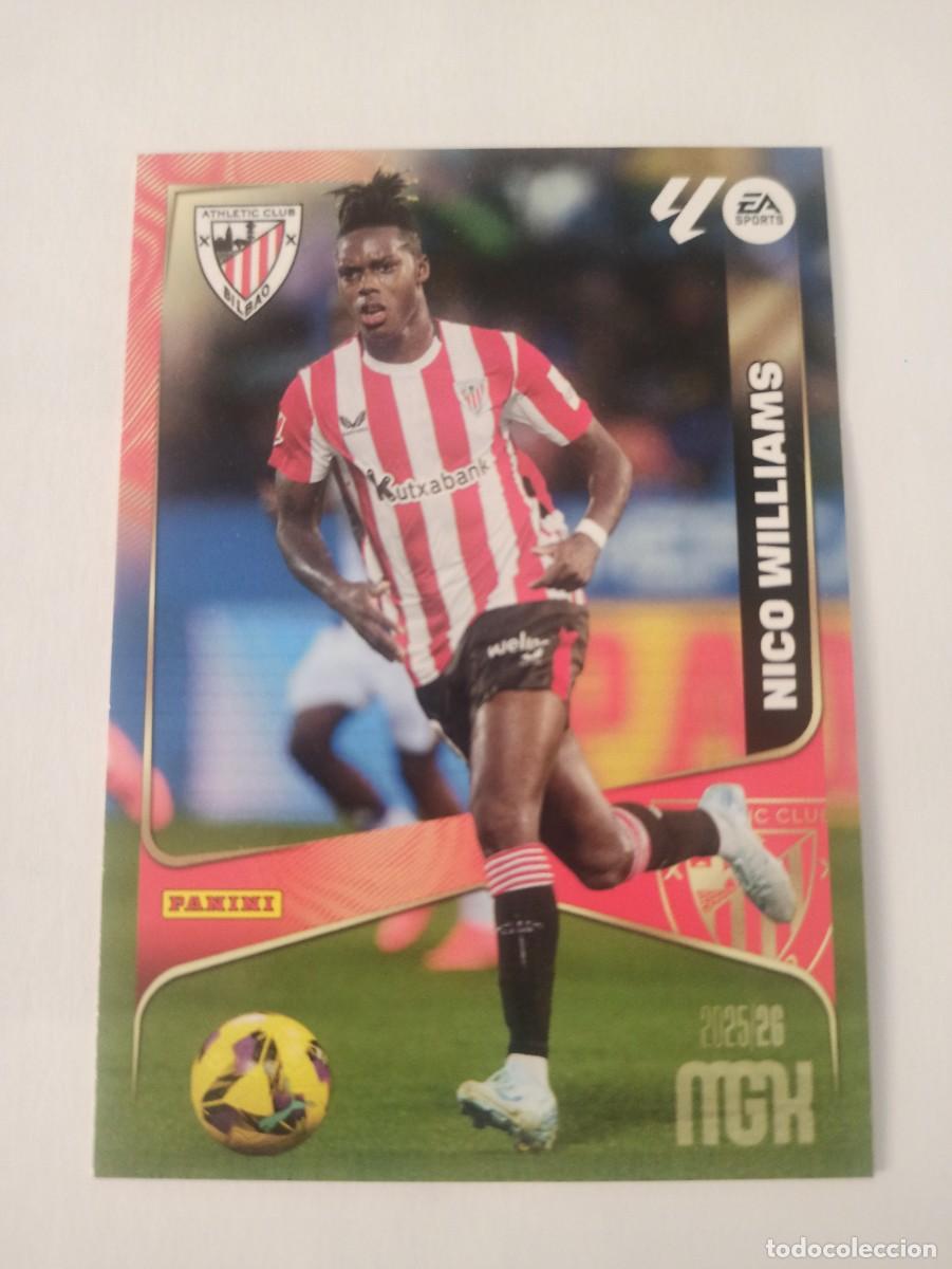 Figurine di Calcio: Nico Williams 53 - Ath. Bilbao - MEGACRACKS 2025 2026 - 25 26 - MGK