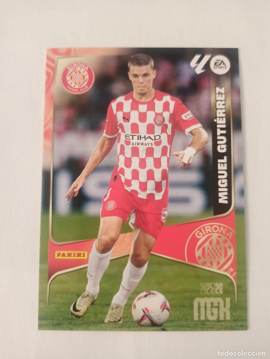 Football Stickers: Miguel Guti&eacute;rrez 188 - Girona - MEGACRACKS 2025 2026 - 25 26 - MGK