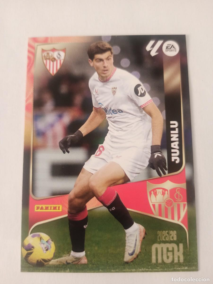 Cromos de F&uacute;tbol: Juanlu 329 - Sevilla - MEGACRACKS 2025 2026 - 25 26 - MGK