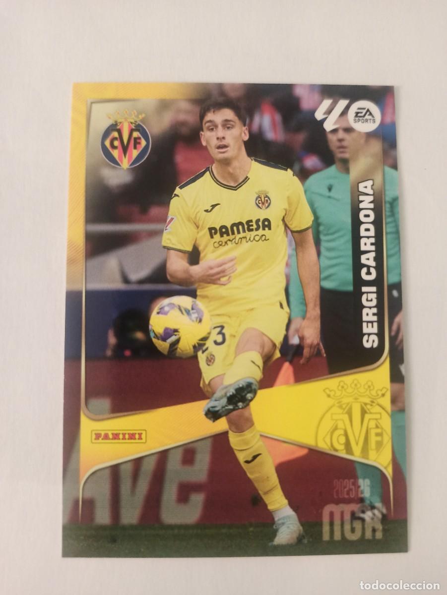 Cromos de F&uacute;tbol: Sergi Cardona 368 - Villarreal - MEGACRACKS 2025 2026 - 25 26 - MGK