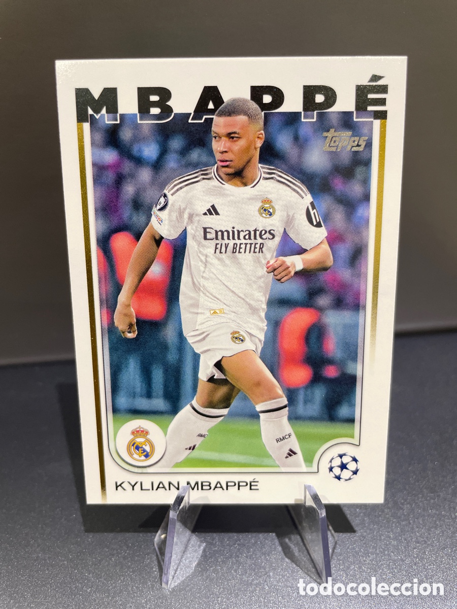 Cromos de F&uacute;tbol: Mbappe 1 Topps UCL 2024-25 Real Madrid