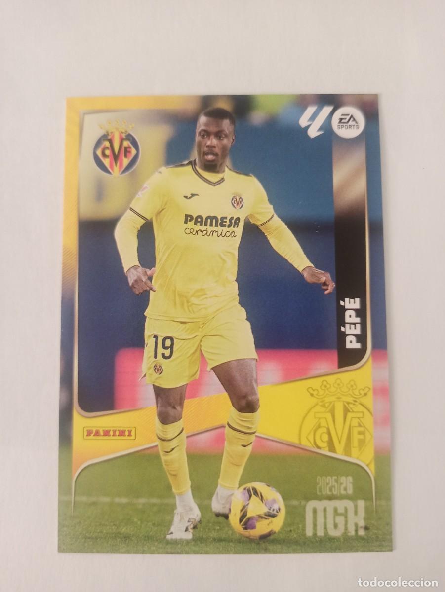Cromos de F&uacute;tbol: Pepe 375 - Villarreal - MEGACRACKS 2025 2026 - 25 26 - MGK