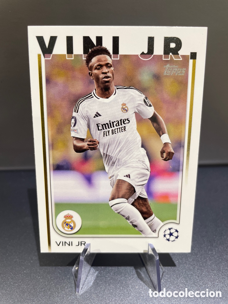 Cromos de F&uacute;tbol: Vini JR 7 Topps UCL 2024-25 Real Madrid