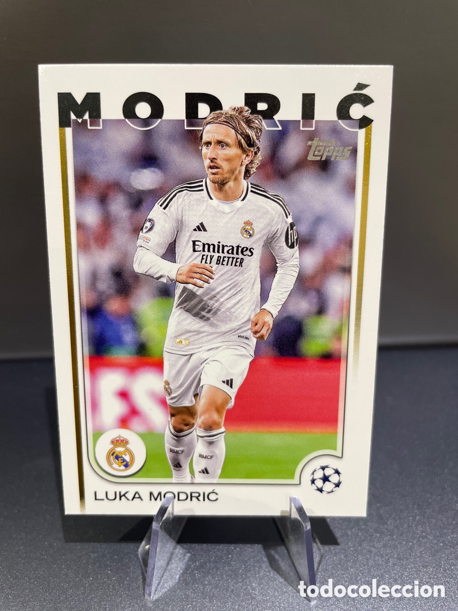 Cromos de F&uacute;tbol: Modric 149 Topps UCL 2024-25 Real Madrid