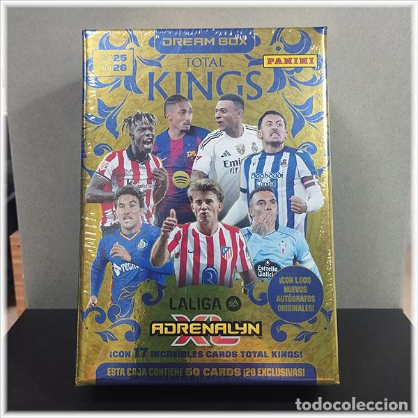 Cromos de F&uacute;tbol: ADRENALYN XL 2025 2026 25 26 PANINI DREAM BOX TOTAL KINGS MESSI CRISTIANO RONALDO LAMINE YAMAL