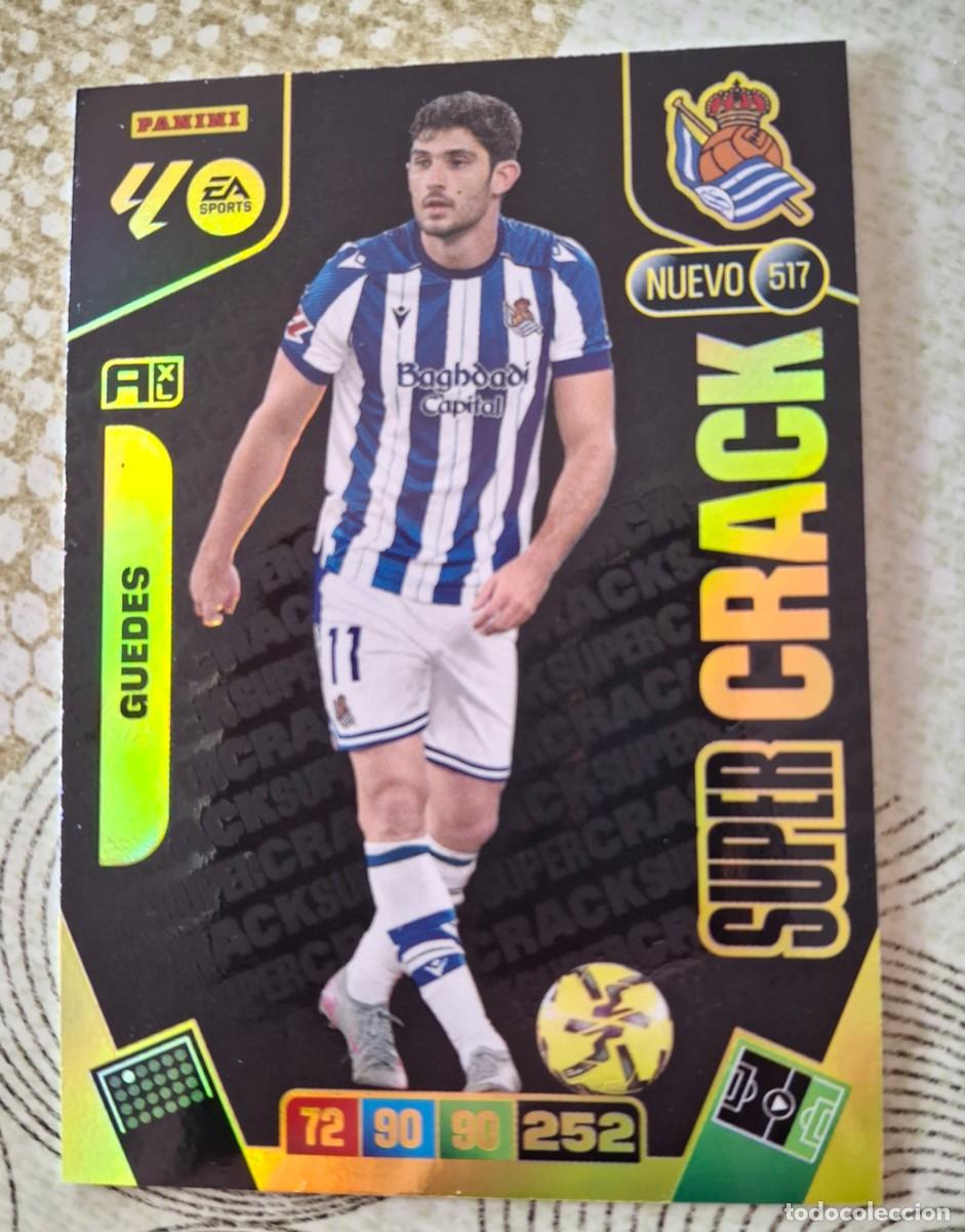 Cromos de F&uacute;tbol: Super Crack 517 Guedes Adrenalyn 25-26