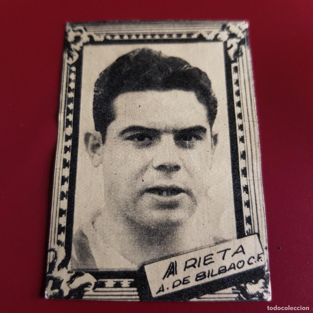 Cromos de F&uacute;tbol: FHER DISGRA - LIGA 1959 1960 - 59 60 - BILBAO - ARIETA - RECUPERADO