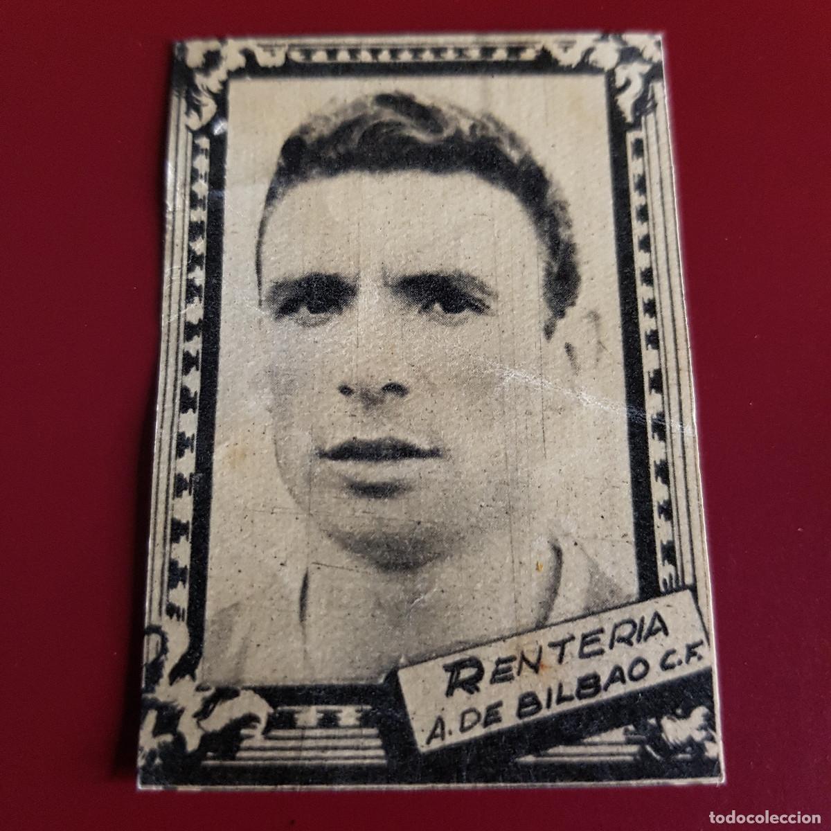 Cromos de F&uacute;tbol: FHER DISGRA - LIGA 1959 1960 - 59 60 - BILBAO - RENTERIA - RECUPERADO
