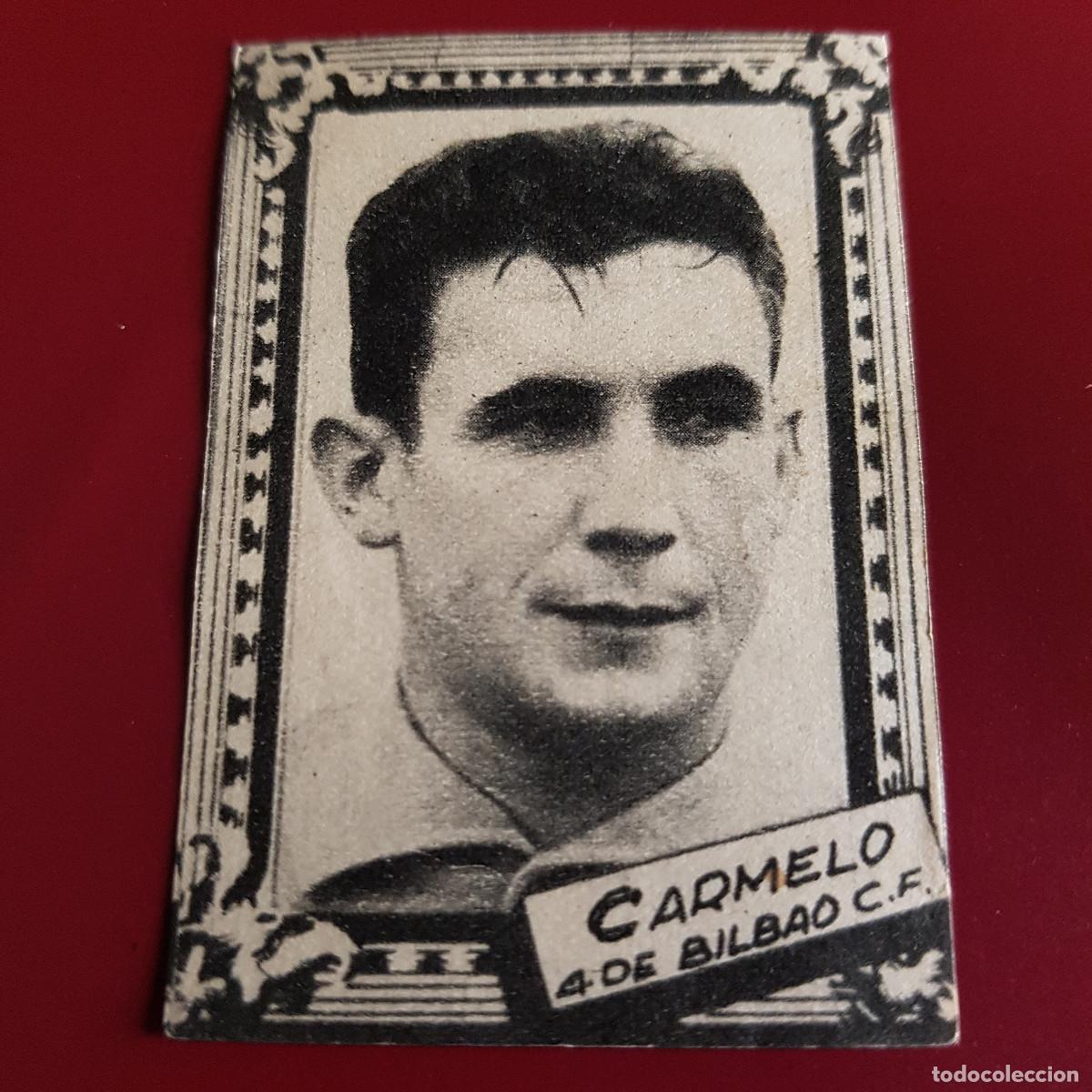 Cromos de F&uacute;tbol: FHER DISGRA - LIGA 1959 1960 - 59 60 - BILBAO - CARMELO - RECUPERADO