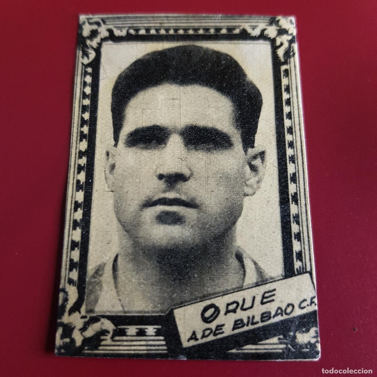 Cromos de F&uacute;tbol: FHER DISGRA - LIGA 1959 1960 - 59 60 - BILBAO - ORUE - RECUPERADO