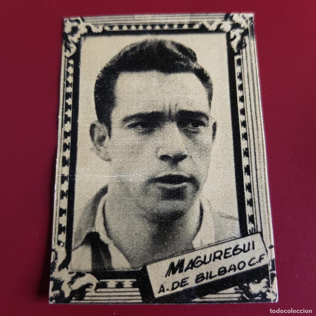 Cromos de F&uacute;tbol: FHER DISGRA - LIGA 1959 1960 - 59 60 - BILBAO - MAGUREGUI - NUNCA PEGADO