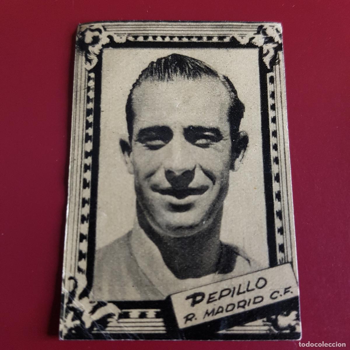 Cromos de F&uacute;tbol: FHER DISGRA - LIGA 1959 1960 - 59 60 - R MADRID - PEPILLO - NUNCA PEGADO
