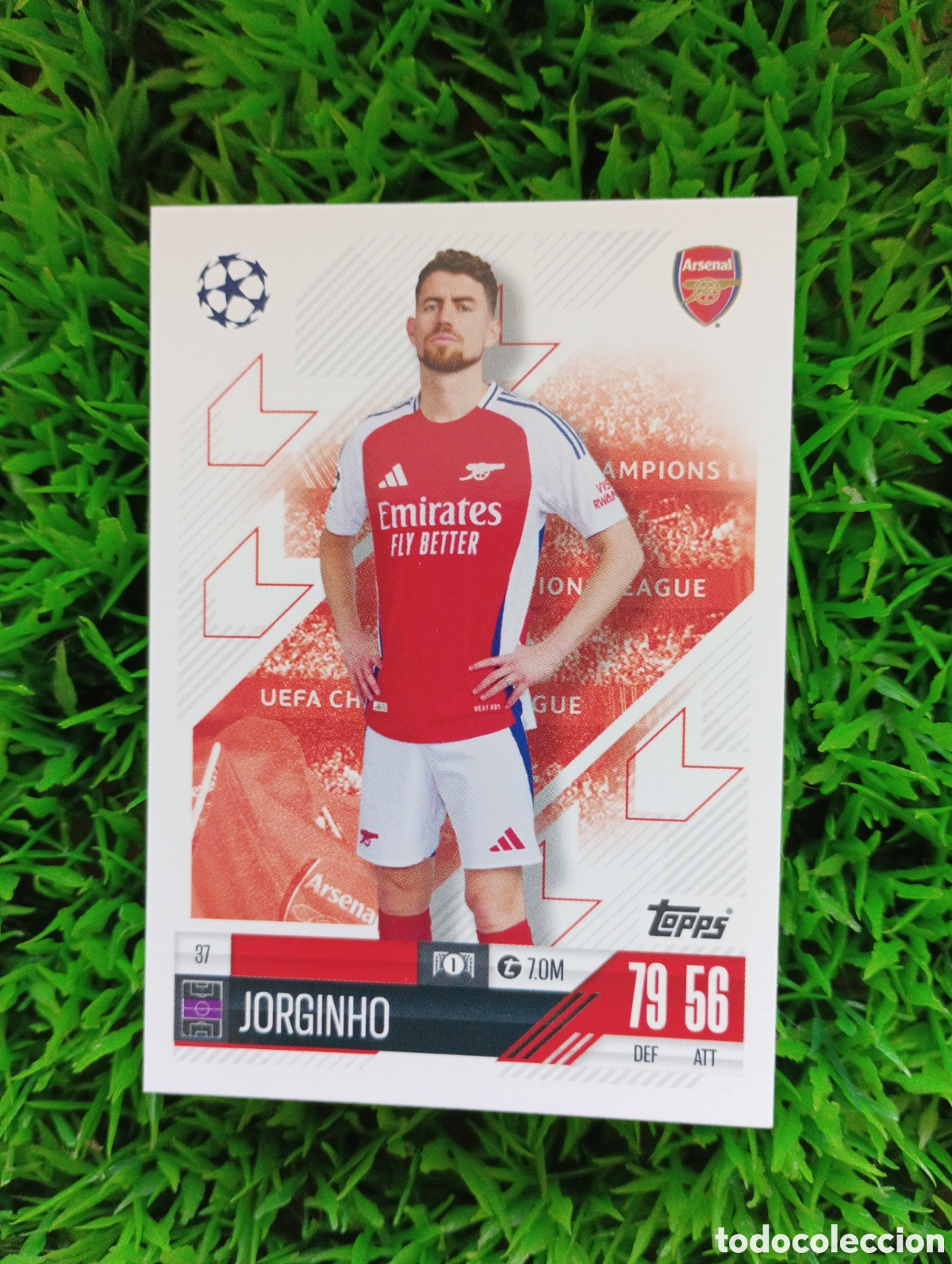 Cromos de F&uacute;tbol: Jorginho Arsenal Match Attax 24-25 # 37
