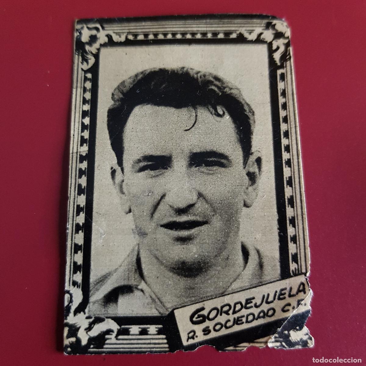 Fu&szlig;ball-Sticker: FHER DISGRA - LIGA 1959 1960 - 59 60 - SOCIEDAD - GORDEJUELA - NUNCA PEGADO