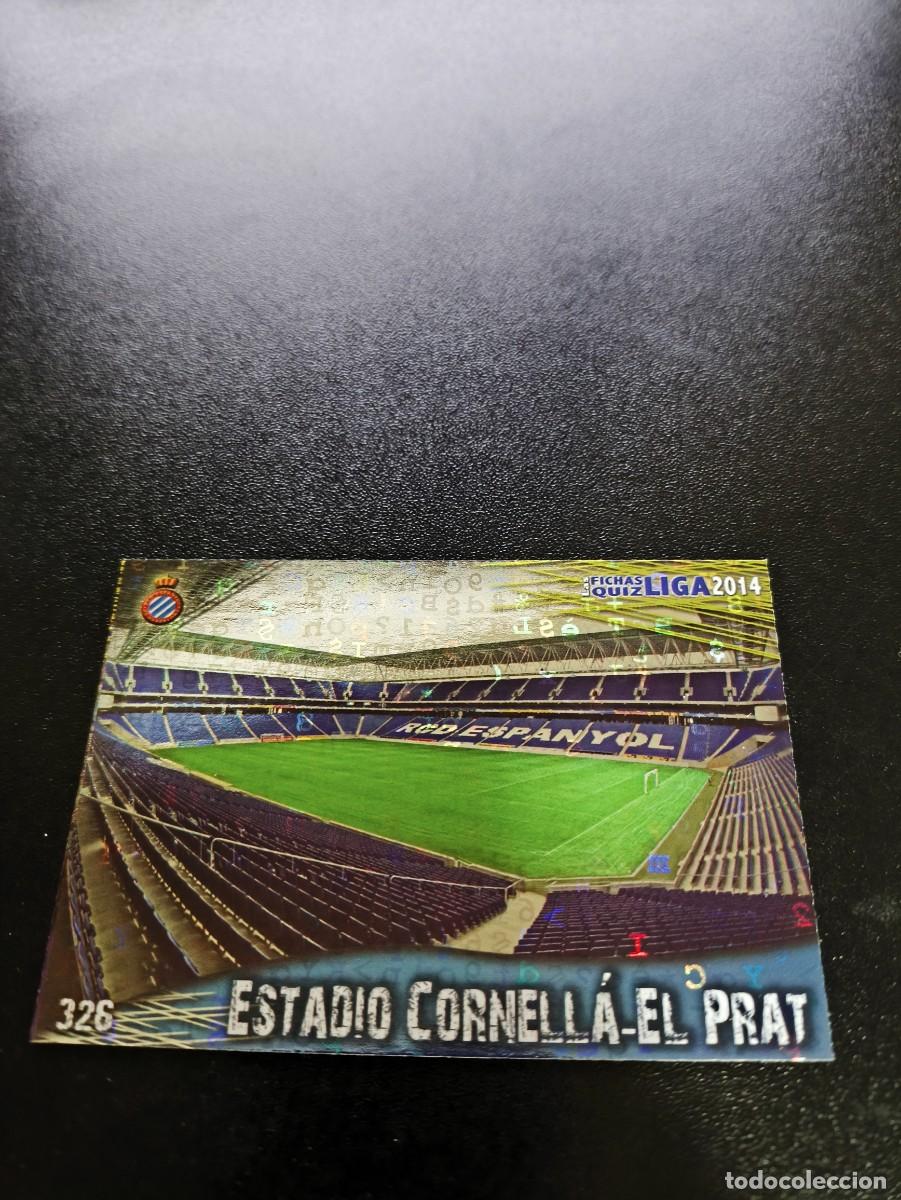 Cromos de F&uacute;tbol: 326 CORNELLA FONDO LETRAS ESPANYOL MUNDICROMO LIGA 2013 2014 13 14 NO PANINI ESTE