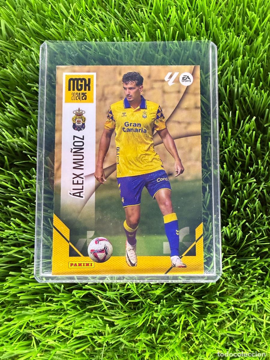 Cromos de F&uacute;tbol: N&ordm; 184 &Aacute;lex Mu&ntilde;oz UD Las Palmas Megacracks 24 25