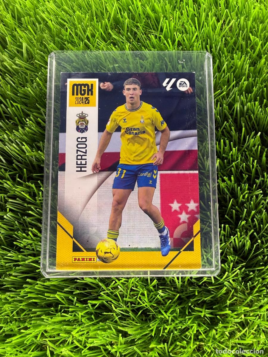 Cromos de F&uacute;tbol: N&ordm; 188 Herzog UD Las Palmas Megacracks 24 25