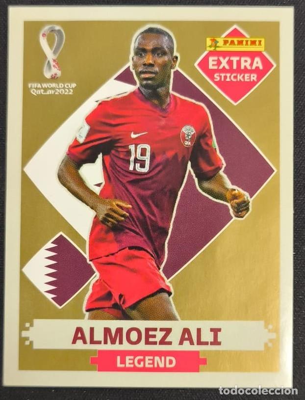 Cromos de F&uacute;tbol: cromo extra sticker fifa world cup 2022 ALMOEZ ALI ORO
